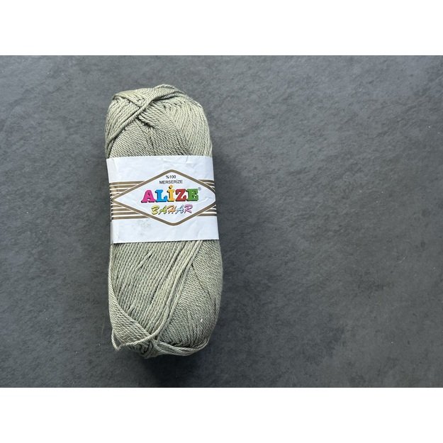 BAHAR Alize- 100% Cotton Mercerized (merserizuota medvilnė), 100gr/ 260m, Nr 270