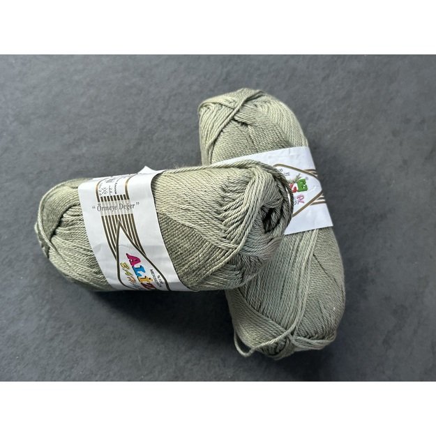 BAHAR Alize- 100% Cotton Mercerized (merserizuota medvilnė), 100gr/ 260m, Nr 270 2