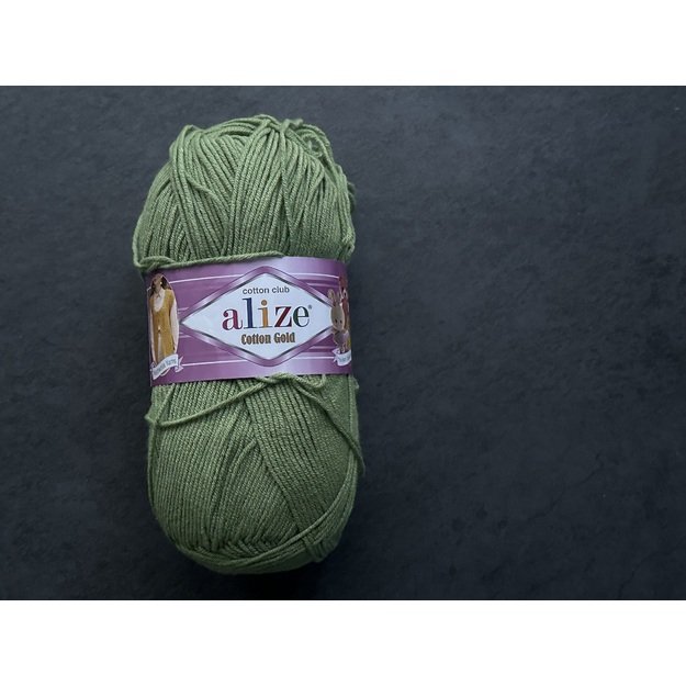 COTTON GOLD Alize- 55% Cotton, 45% Acrylic, 100gr/ 330m, Nr 485 1