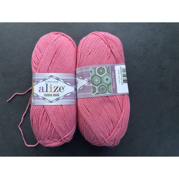 COTTON GOLD Alize- 55% Cotton, 45% Acrylic, 100gr/ 330m, Nr 33 2
