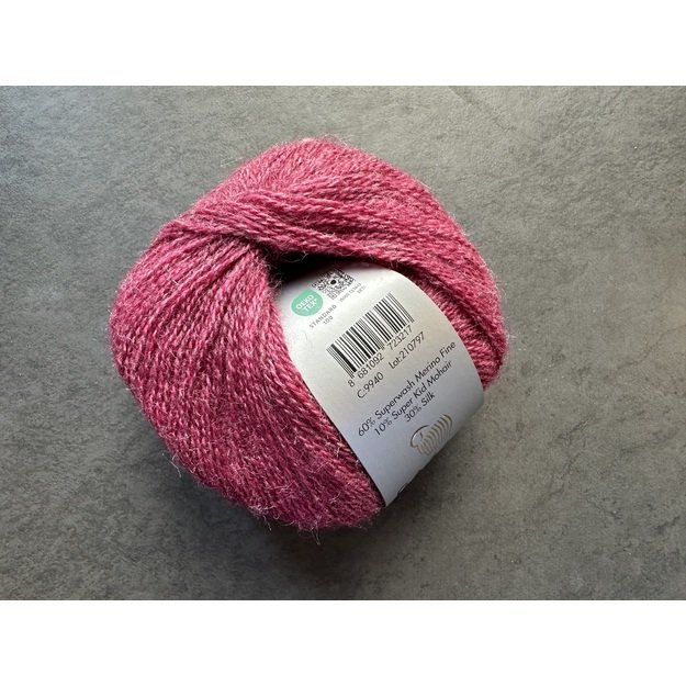 EXCLUSIVE Gazzal- 60% superwash merino fine, 10% super kid mohair, 30% mulberry silk, 25gr/ 200m, Nr 9940 1