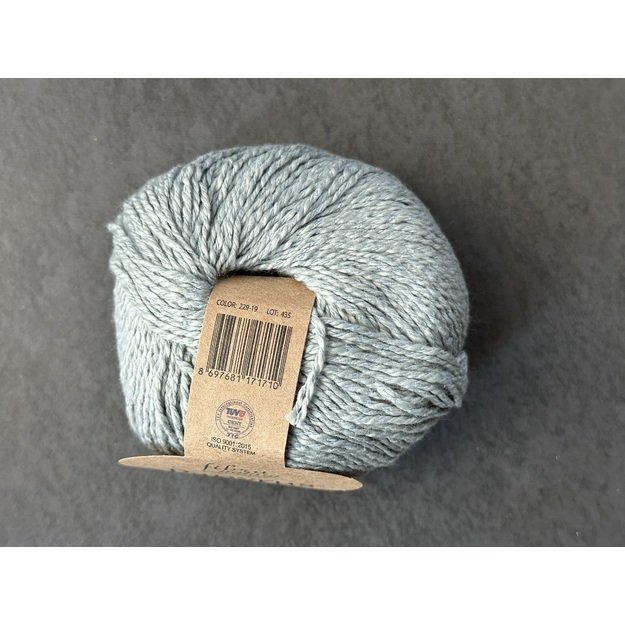 PAPYRUS Fibra Natura-78% cotton, 22% silk, 50gr / 120m, Nr 229-19 2