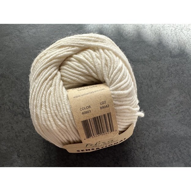 Sensational Fibra Natura- 100% merino vilna, 50 gr / 83 m, Nr 40801