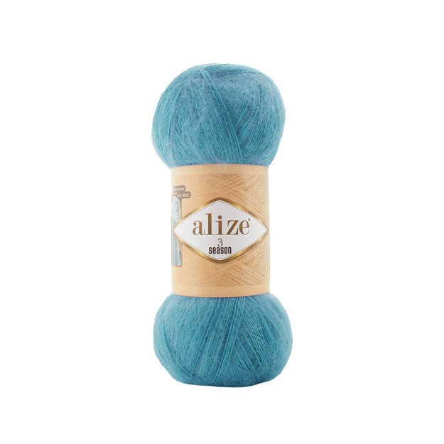 3 SEASON Alize- 51% Akrilik, 25% Mohair, 24% Wool, 100gr/ 500m, Nr 164