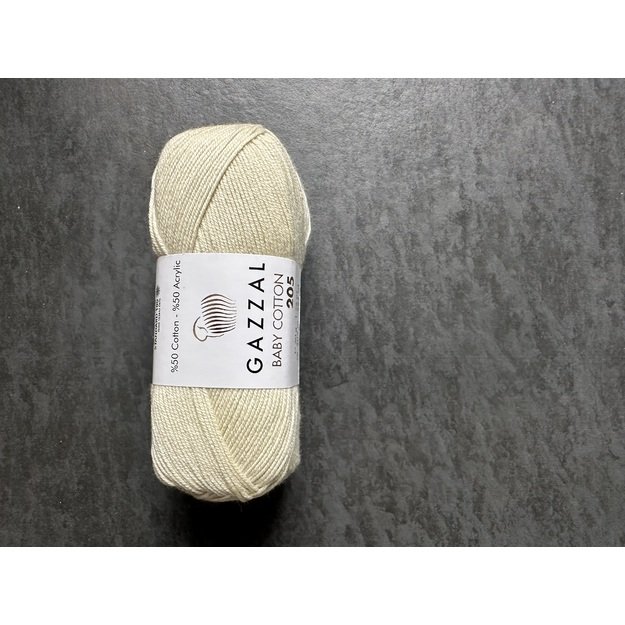 BABY COTTON 205 Gazzal- 50% cotton, 50% acrylic, 50 gr/ 205m, Nr 530