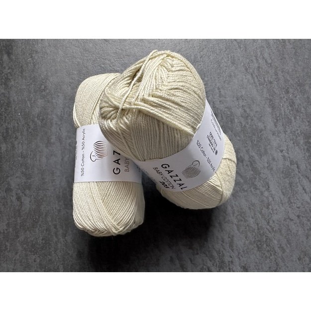 BABY COTTON 205 Gazzal- 50% cotton, 50% acrylic, 50 gr/ 205m, Nr 530