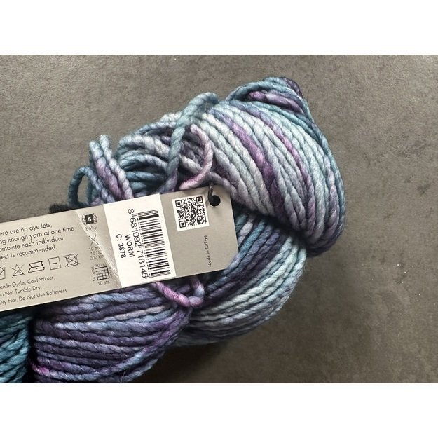 WORM Gazzal- 100% Superwash Merino Fine Wool, 150gr/ 120m, Nr 3878