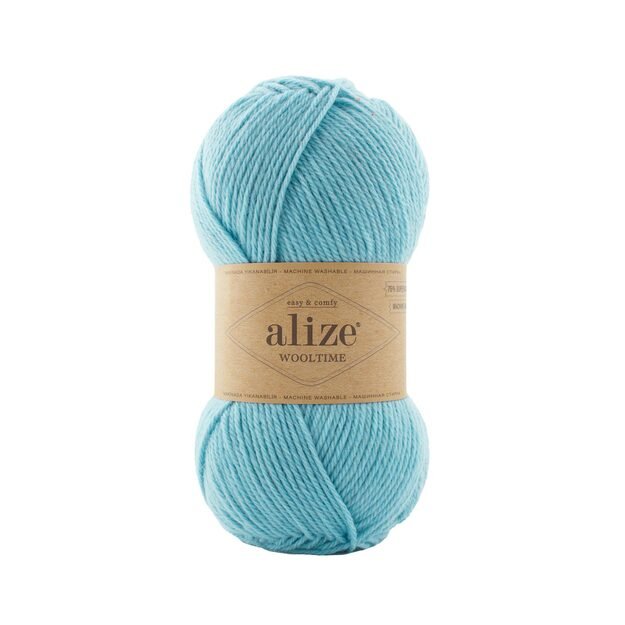 WOOLTIME Alize- 75% Superwash wool, 25% Polyamide, 100gr 200m, Nr 522