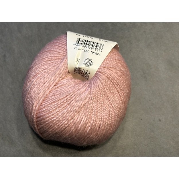 BABY WOOL Gazzal- 40% acrylic, 20% cashmere PA, 40% lana merino, 50gr/ 175m, Nr 845