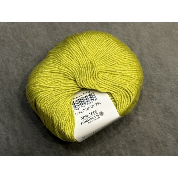 BABY COTTON Gazzal- 60% cotton, 40% acrylic, 50gr/ 165m, Nr 3457