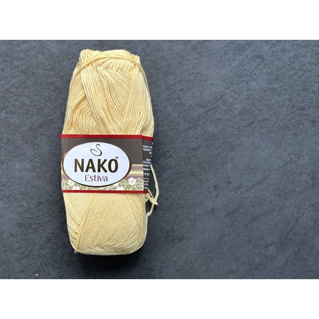 ESTIVA Nako- 50% cotton, 50% bambu, 100gr/ 375m, Nr 215
