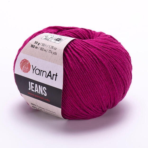 JEANS YarnArt- 55% cotton, 45% PAC, 50gr/ 160m, Nr 91