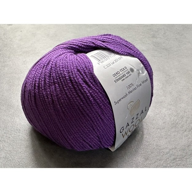 WOOL 175 Gazzal- 100% superwash merino fine wool, 50gr/ 175m, Nr. 335