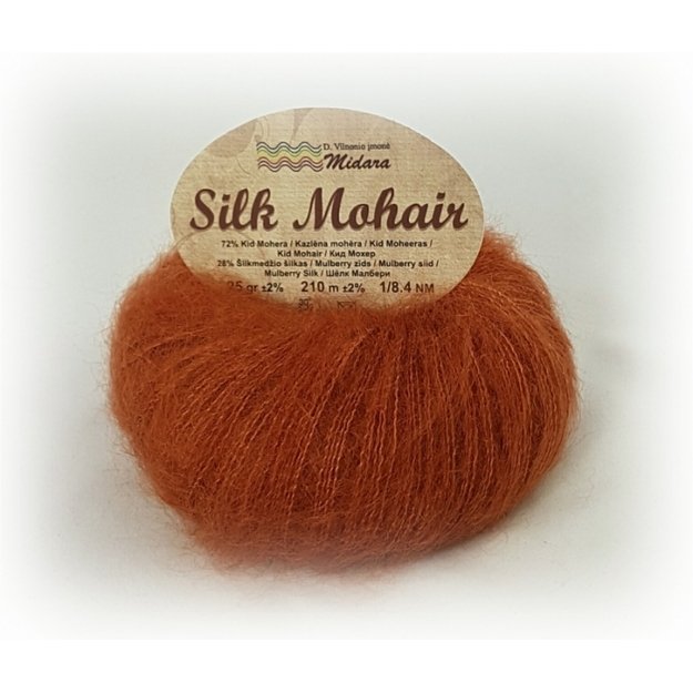 SILK MOHAIR- 72% Kid Mohair, 28% Mulberry Silk, 25gr/ 210m, Nr S-130