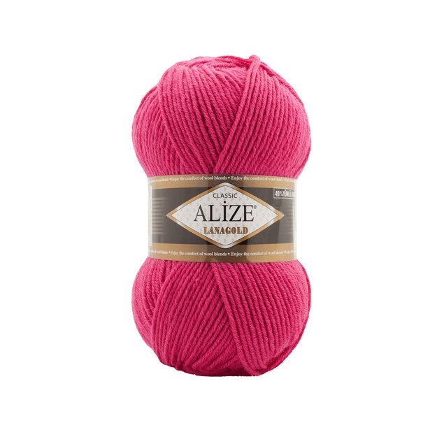 LANAGOLD classic Alize- 51% acrylic, 49% wool, 100gr/ 240m, Nr 798