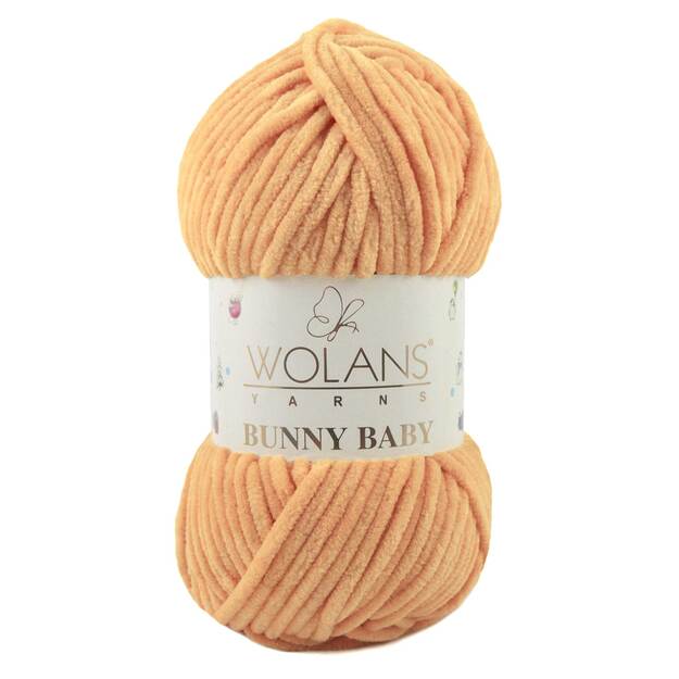 WOLANS BUNNY BABY-100% super-soft polyester, 100 gr/ 120 m, Nr 39