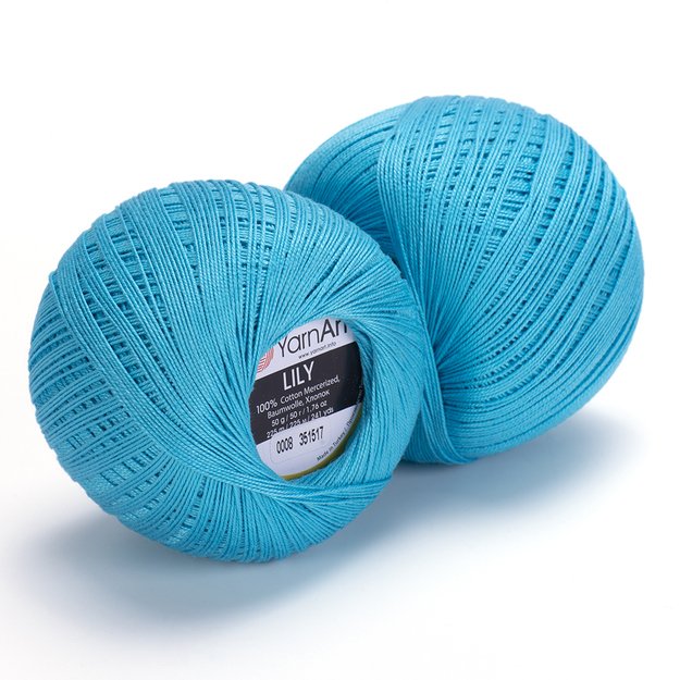 LILY- 100% Cotton Mercerized, 50gr/ 225m, Nr 008