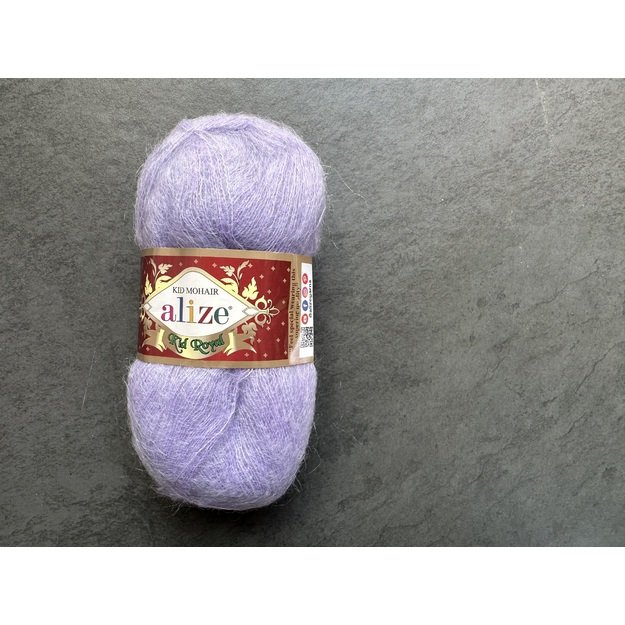 KID ROYAL Kid Mohair Alize- 62% Kid Mohair, 38% Polyamide, 50gr/ 500m, Nr 158