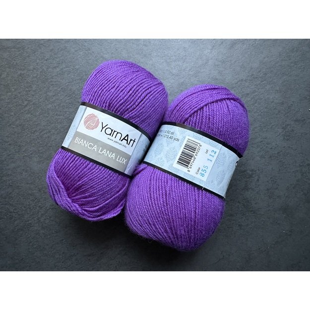 BIANCA Lanalux- 100% Wool (vilna), 100gr/ 240m, nr 855