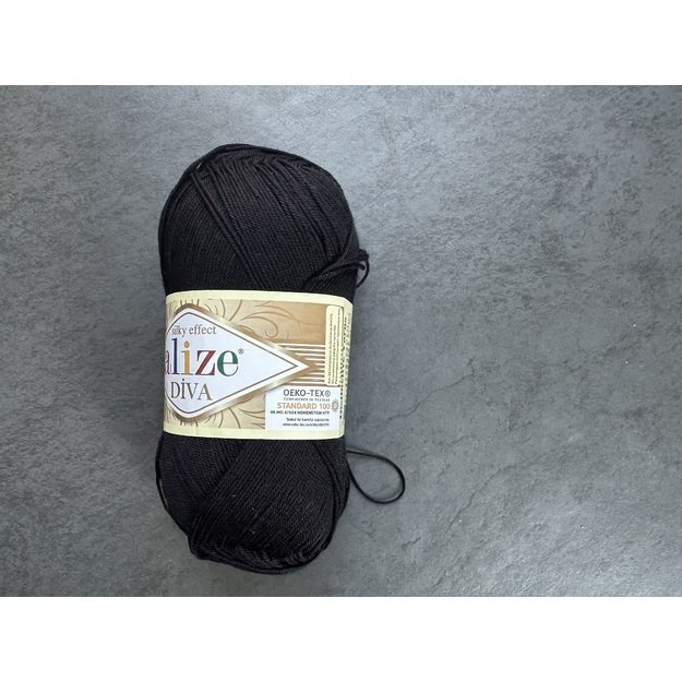 DIVA Alize- 100% microfiber acrylic, 100gr/ 350m, Nr 60