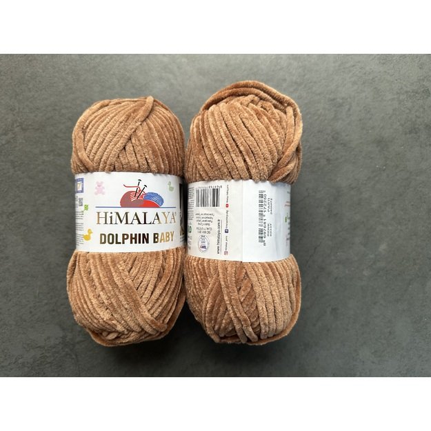 HIMALAYA Dolphin Baby 100% mikropoliesteris 100 gr / 120 m, Nr 80337