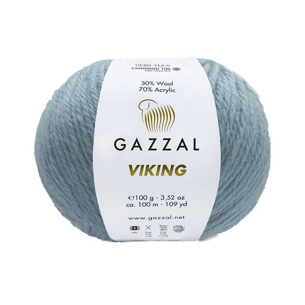 VIKING Gazzal - 70% Acrylic, 30% Wool, 100gr/ 100m, Nr 4007