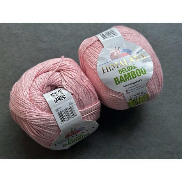 BAMBOO DELUXE Himalaya -60% bamboo, 40% cotton, 100gr/ 250m, Nr 124-44