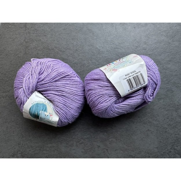 BABY WOOL Alize- 40% Wool, 40% Acrylic, 20% Bamboo, 50gr/ 175m, Nr 146