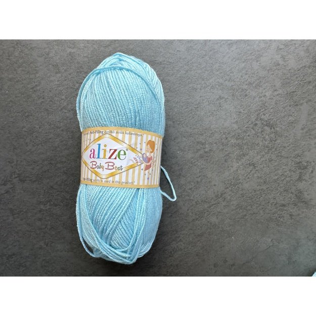 BABY BEST Alize- 90% Acrylic Anti- Pilling, 10% Bamboo, 100gr/ 240m, Nr 189