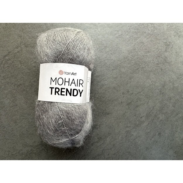 MOHAIR TRENDY YarnArt- 50% mohair, 50% acrylic, 100gr/ 220m, Nr 114