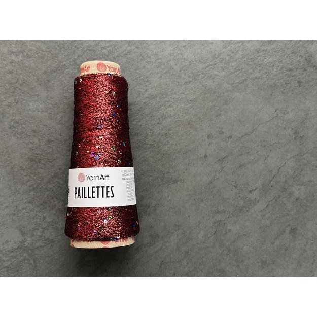 PAILLETTES YarnArt - 75% Metallic Polyester, 25% Payette poliester, 50gr/ 800m, Nr 8006