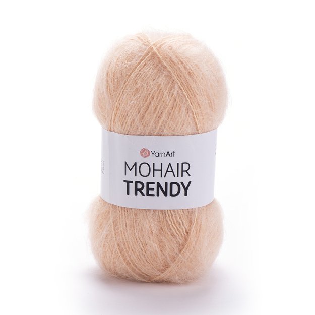 MOHAIR TRENDY YarnArt- 50% mohair, 50% acrylic, 100gr/ 220m, Nr 145