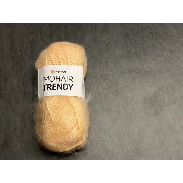 MOHAIR TRENDY YarnArt- 50% mohair, 50% acrylic, 100gr/ 220m, Nr 145