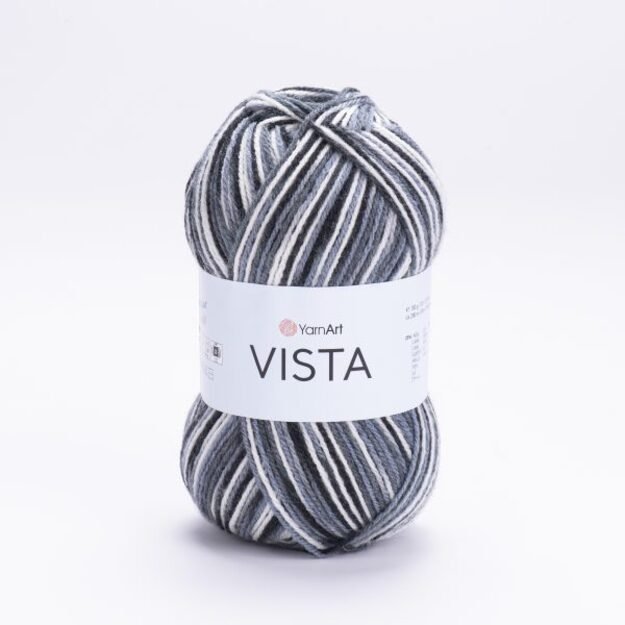 VISTA YarnArt - 25% wool,  75% acrylic, 100gr/ 280m Nr 5301