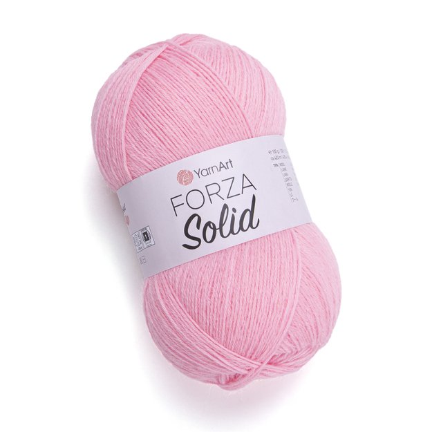 FORZA SOLID- 75% wool, 25% polyamide, 100gr/ 420m, Nr 4635