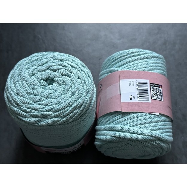 MACRAME Cord 5mm- 60% Cotton, 40% Viscose&Polyester, 500 gr/ 85 m, Nr 775