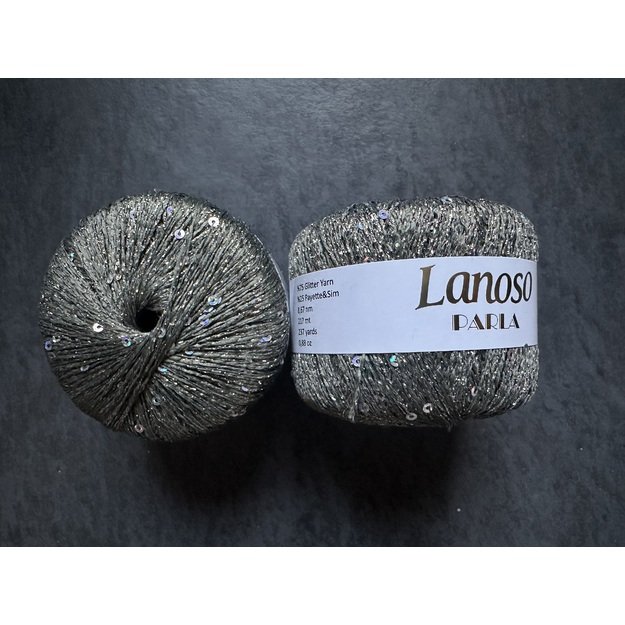 PARLA Lanoso - 75 % Glitter Yarn, 25% Payette Sim , 217 m / 25 Gr, Nr 2951