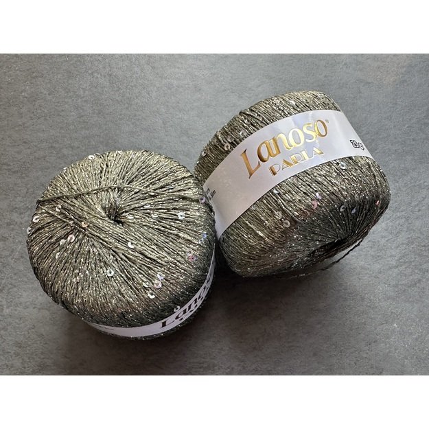 PARLA Lanoso - 75 % Glitter Yarn, 25% Payette Sim , 217 m / 25 Gr, Nr 2951