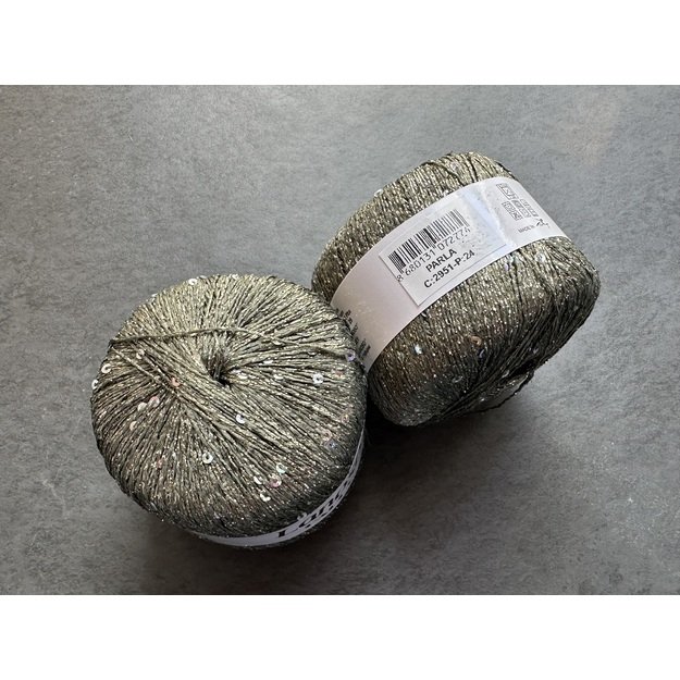 PARLA Lanoso - 75 % Glitter Yarn, 25% Payette Sim , 217 m / 25 Gr, Nr 2951