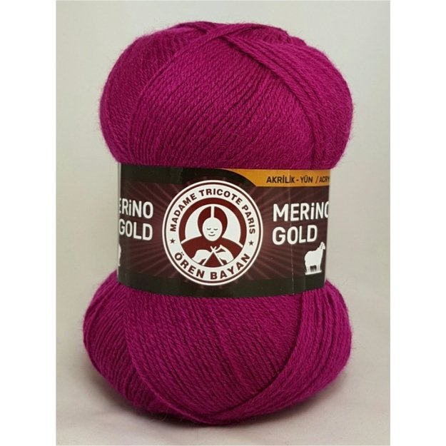 MERINO GOLD MT- 49% Wool, 51% acrylic, 100gr/ 400m, Nr 103