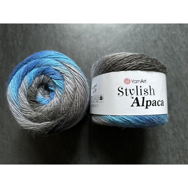 STYLISH ALPACA- 25% Alpaca, 75% Acrylic, 150 gr / 525 m, Nr 7709