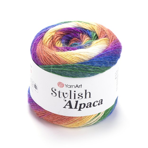 STYLISH ALPACA- 25% Alpaca, 75% Acrylic, 150 gr / 525 m, Nr 7718