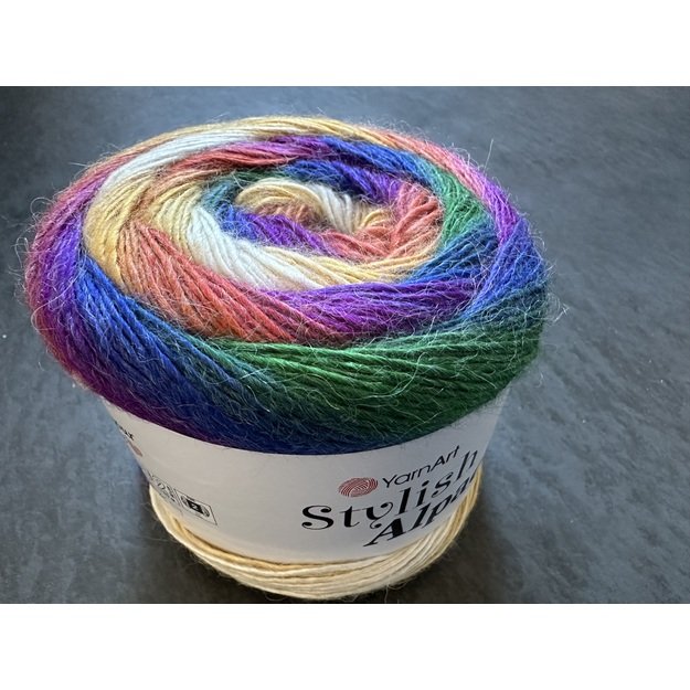 STYLISH ALPACA- 25% Alpaca, 75% Acrylic, 150 gr / 525 m, Nr 7718