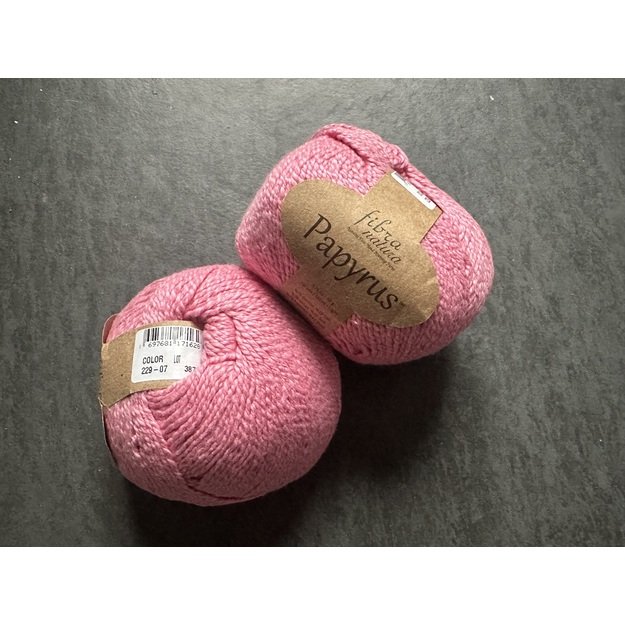 PAPYRUS Fibra Natura-78% cotton, 22% silk, 50gr / 120m, Nr 229-07