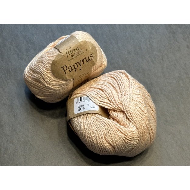 PAPYRUS Fibra Natura-78% cotton, 22% silk, 50gr / 120m, Nr 229-04