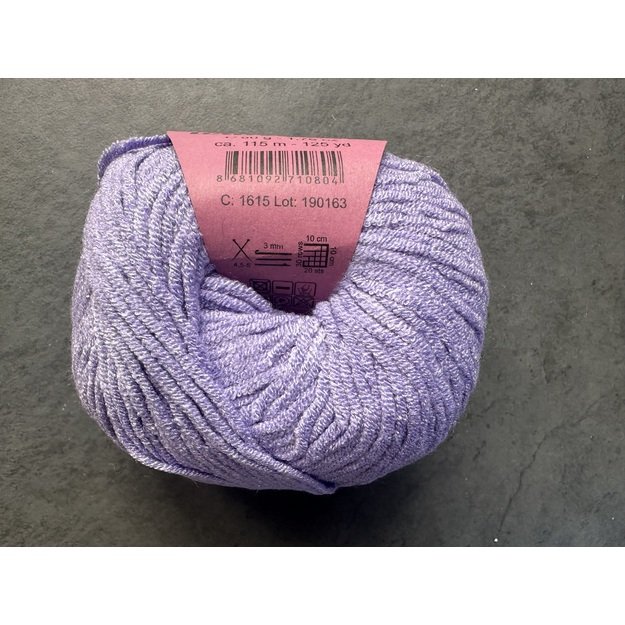 BABY LOVE Gazzal  45% Acrylic,  55% Modal, 50gr/ 115m, Nr 1615