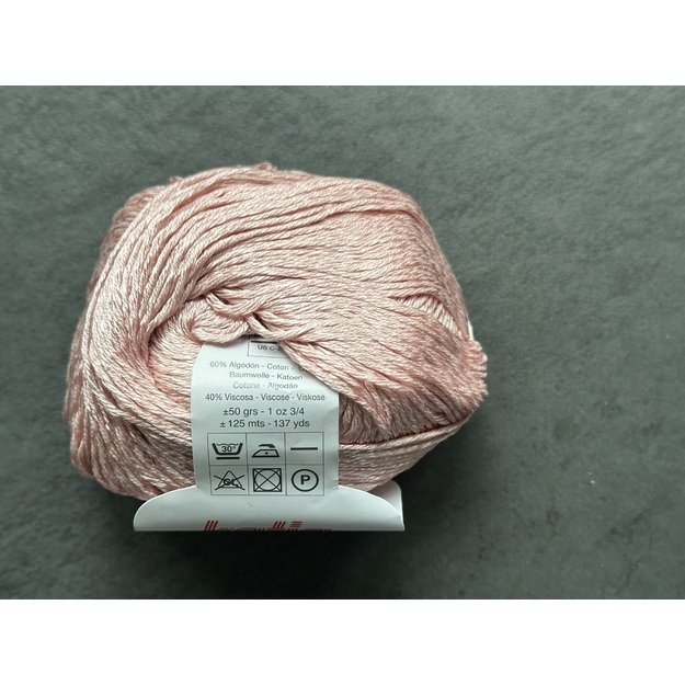 BRISA- 60% mercerized Cotton, 40% viscose, 50gr/ 125m, Nr 48