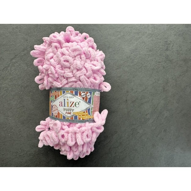 PUFFY FINE Alize 100% Micropolyester, 100 gr / 14,5 m, Nr 194