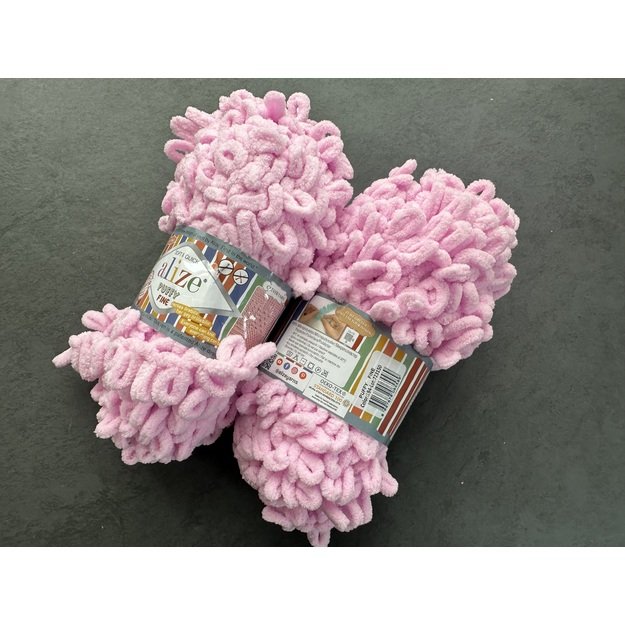 PUFFY FINE Alize 100% Micropolyester, 100 gr / 14,5 m, Nr 194