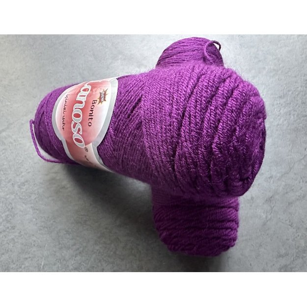 BONITO lanoso- 49% wool, 51% acrylic, 100gr/ 300m, Nr 945 2